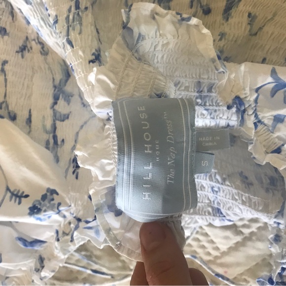 Nesli Nap Dress in “Blue Botanical” - Picture 5 of 5